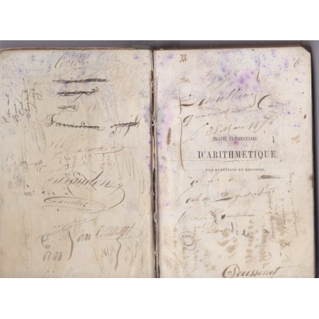 Traité d'arithmétique par questions réponses, 1854, Morand