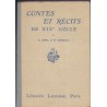 Contes et récits du XIXe siècle, Weil et Chénin, 1932 - contes populaires, manuels de français