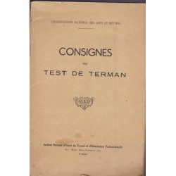 Consignes du test de...