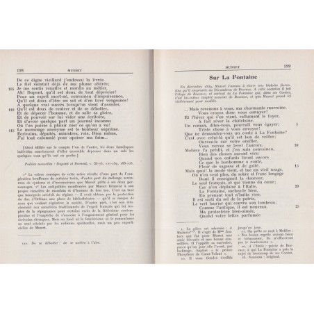 Morceaux choisis des poètes français XIXe et XXe, Dulong et Clarac - manuel de littérature