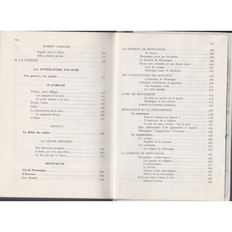 Lagarde et Michard, XVIe siècle II, Les grands auteurs français au programme, 1963 - manuel de littérature, XVIe siècle,