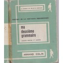 Ma deuxième grammaire cours moyen, Canac et Jughon, 1963 - manuels de français