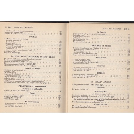 Les nouveaux textes français classe de 3e, Chevaillier, Audiat et Aumeunier, 1963 - manuel de littérature
