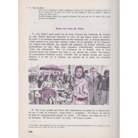 Lecture, vocabulaire, expression orale et écrite, récitation, cours moyen 1 et 2 livre 1, Rigaud et Vasconi