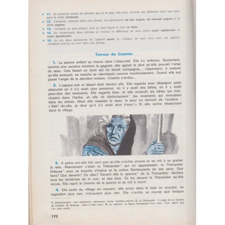 Lecture, vocabulaire, expression orale et écrite, récitation, cours moyen 1 et 2 livre 1, Rigaud et Vasconi