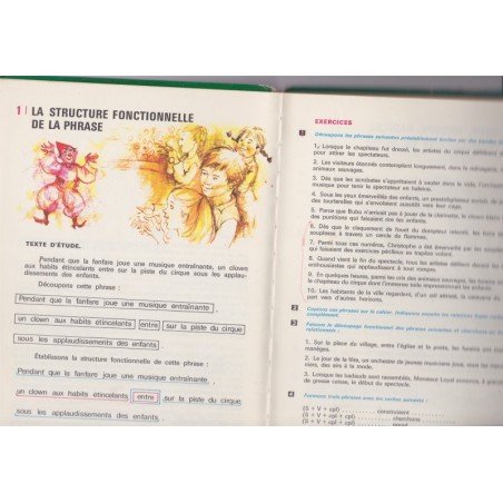 Grammaire fonctionnelle de la langue française, cours moyen, Roger Galizot, Jean-Pierre Dumas Bernard Capet 1974