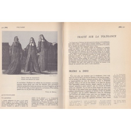 Les nouveaux textes français classe de 3e, Chevaillier, Audiat et Aumeunier, 1963 - manuel de littérature