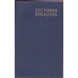 Lectures bibliques,...