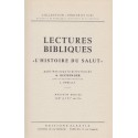 Lectures bibliques, l'histoire du Salut, A. Elchinger, 1963 - bible