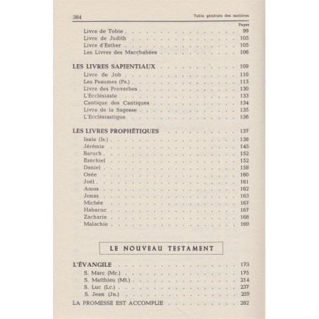 Lectures bibliques, l'histoire du Salut, A. Elchinger, 1963 - bible