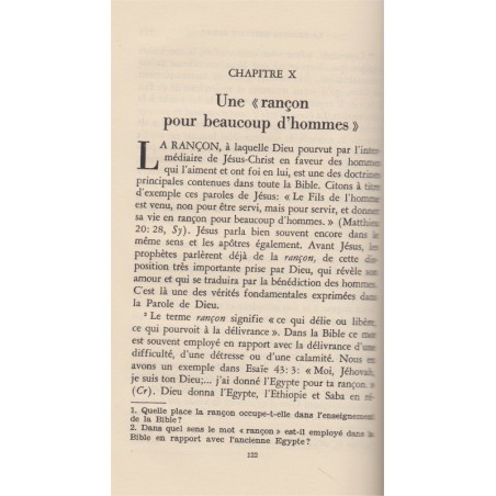 Que Dieu doit reconnu pour vrai, Let God be true, Watchtower Bible and tract society 1954 - religion