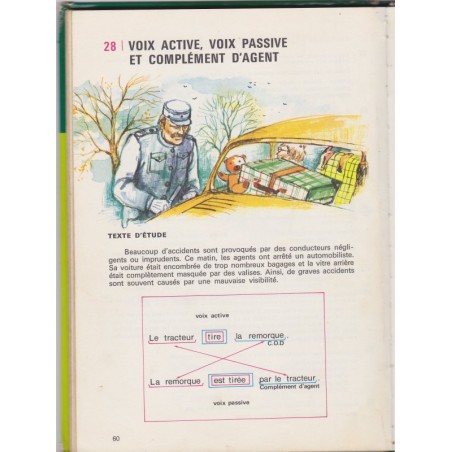 Grammaire fonctionnelle de la langue française 1974 cours moyen, Galizot Dumas Capet