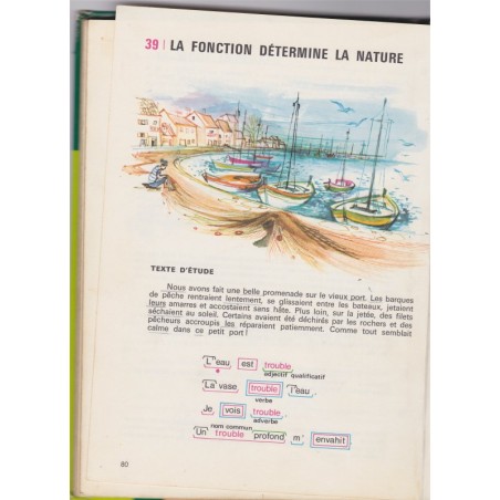 Grammaire fonctionnelle de la langue française 1974 cours moyen, Galizot Dumas Capet