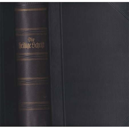 Die Bibel Heilige Schrift, Martin Luther, 1919 - Bible, religion, protestantisme, génaologie, Alsace