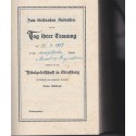 Die Bibel Heilige Schrift, Martin Luther, 1919 - Bible, religion, protestantisme, génaologie, Alsace