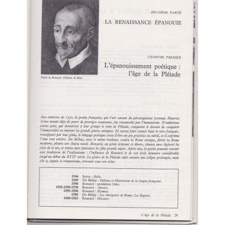 Manuel des études littéraires françaises, le XVIe siècle, P.G. Castex, P. Surer et G. Becker, 1969 - manuels littérature XVIe s,