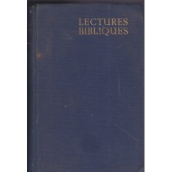 Lectures bibliques,...