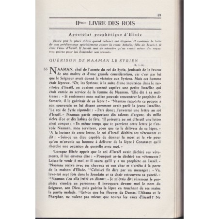 Lectures bibliques, l'histoire du Salut, A. Elchinger, 1960 - bible