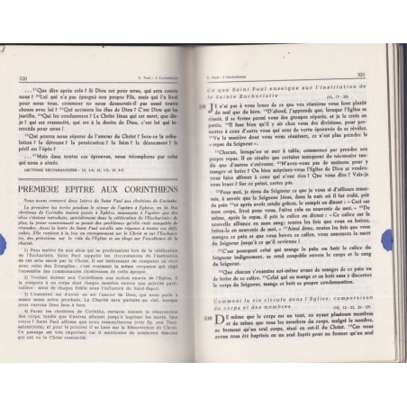 Lectures bibliques, l'histoire du Salut, A. Elchinger, 1960 - bible