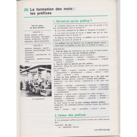 Etude de la langue expression, BEP 1ère année, Leroy Baille Rabier, 1986 - manuels de français