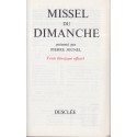 Missel du Dimanche, Pierre Jounel, 1971 - liturgie catholique, messe, cantiques, Bible,