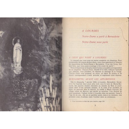 Lourdes, manuel du pèlerin, Tardy, 1962, der Lourdespilger  -, pèlerinage à Lourdes pour Alsaciens,, cantiques, Lieder,