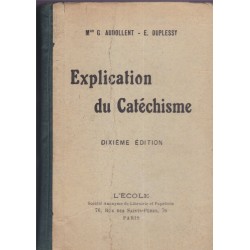 Explication du catéchisme,...