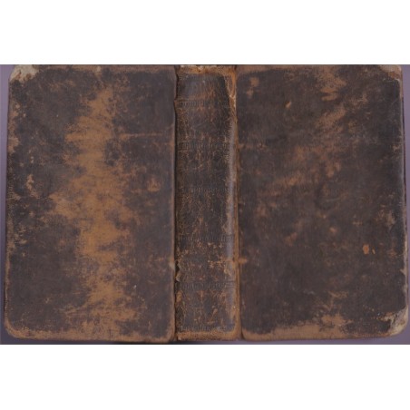 Daté 1765, Das katholische Straßburger Bett-Buch, Josephum Waldner - missel XVIIIe s, reliure cuir XVIIIe s., bible, Bibel,