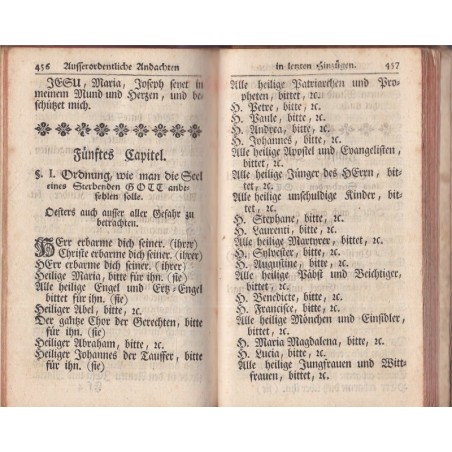 Daté 1765, Das katholische Straßburger Bett-Buch, Josephum Waldner - religion, alsatiques, Strasbourg