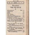 Daté 1765, Das katholische Straßburger Bett-Buch, Josephum Waldner - religion, alsatiques, Strasbourg