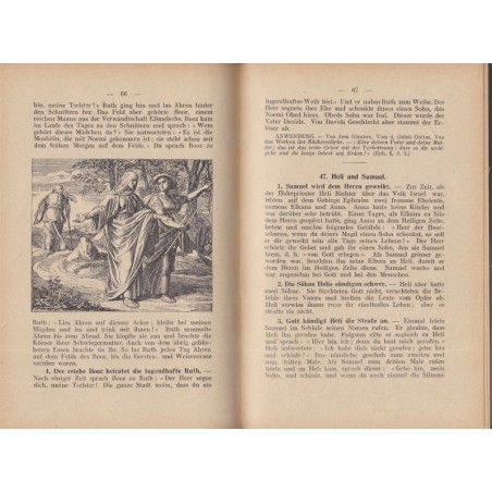Biblische Geschichte für Katholische Schulen, Huss Meyer, 1932 - catéchisme, alsatiques, religion