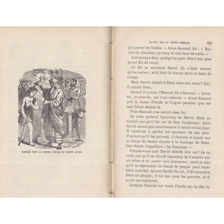 Ligne après ligne instructions religieuses adaptées à l'intelligence des enfants, Mortimer 1897, catéchisme, Ancien Testament