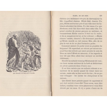 Ligne après ligne instructions religieuses adaptées à l'intelligence des enfants, Mortimer 1897, catéchisme, Ancien Testament
