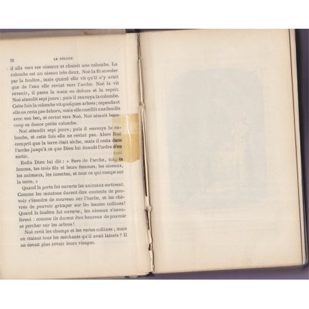 Ligne après ligne instructions religieuses adaptées à l'intelligence des enfants, Mortimer 1897, catéchisme, Ancien Testament