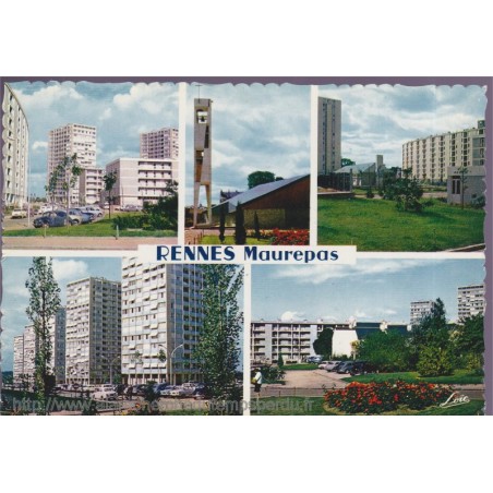 Rennes Maurepas - carte postale département 35 Ille-et-Vilaine Bretagne