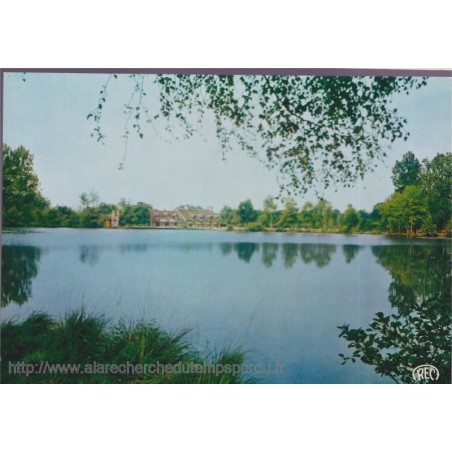 Lac d'Eguzon - carte postale départements 36 Indre et 23 Creuse
