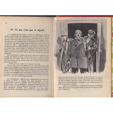 Pages d'action, lectures cours moyen, Lombardy et Jolly, 1955 - manuel de français
