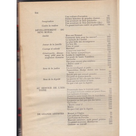 Pages d'action, lectures cours moyen, Lombardy et Jolly, 1955 - manuel de français