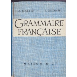 Grammaire française, Martin...