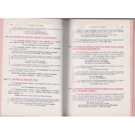 Grammaire française, Martin et Lecomte, 1967 - manuels de français, lycées et collèges