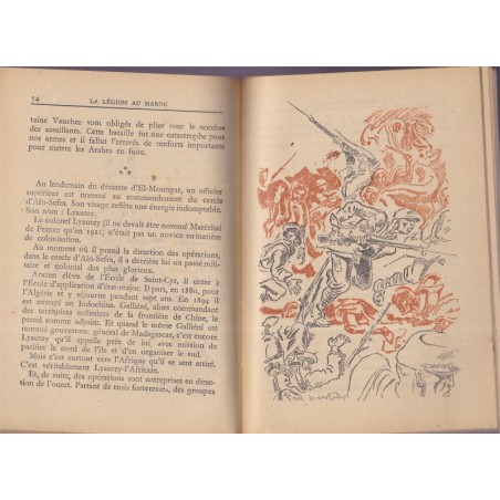 La Légion étrangère, jean Tardieu, 1946 - Armée, guerres, dessinateurs