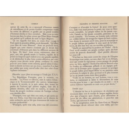 Combat, Battle, biographie de Winston Churchill, Hugh Martin, 1942 - Angleterre, politique