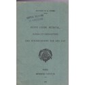 Petit guide médical des intoxications par les gaz, Ministère de la Guerre, 1931 - armée, service de santé