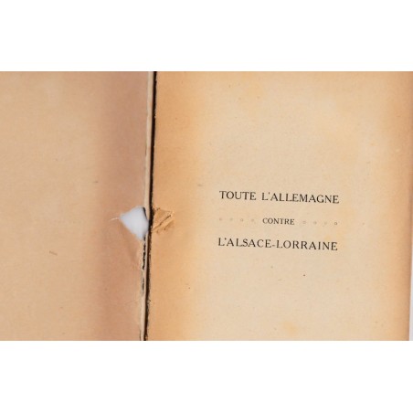 Toute l'Allemagne contre l'Alsace Lorraine, Capitaine Leroy