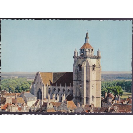 Dole, la basilique du XVIe siècle - carte postale département 39 Jura, église