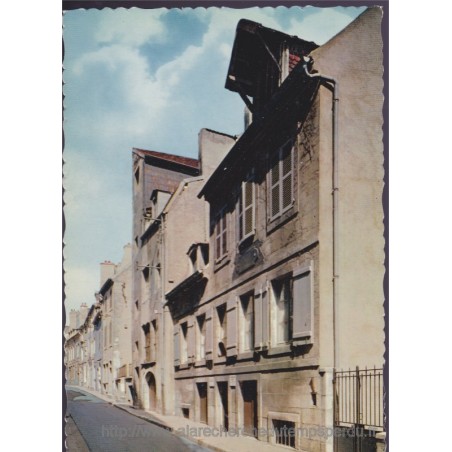 Dole, ici est né Louis Pasteur - carte postale département 39 Jura, personnages historiques