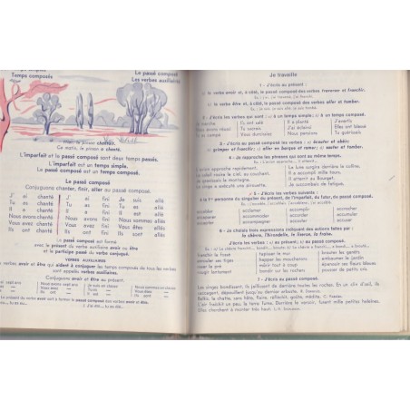 Ma deuxième grammaire cours moyen, Canac et Jughon, 1963 - manuel de grammaire, manuel de français
