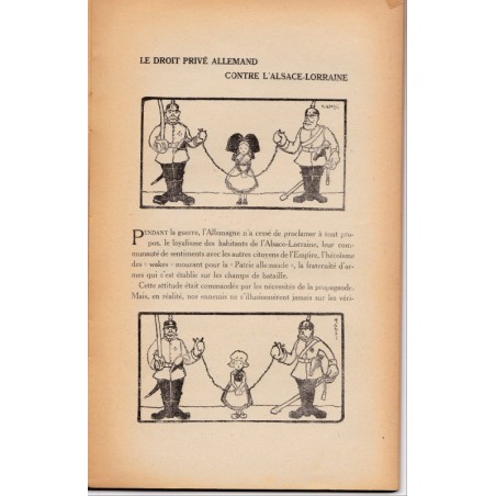 Toute l'Allemagne contre l'Alsace Lorraine, Capitaine Leroy