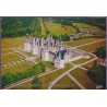 Chambord, le château, vue d'ensemble - carte postale département 41 Loir-et-Cher