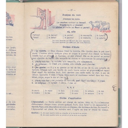 Ma deuxième grammaire cours moyen 1963, Canac et Jughon